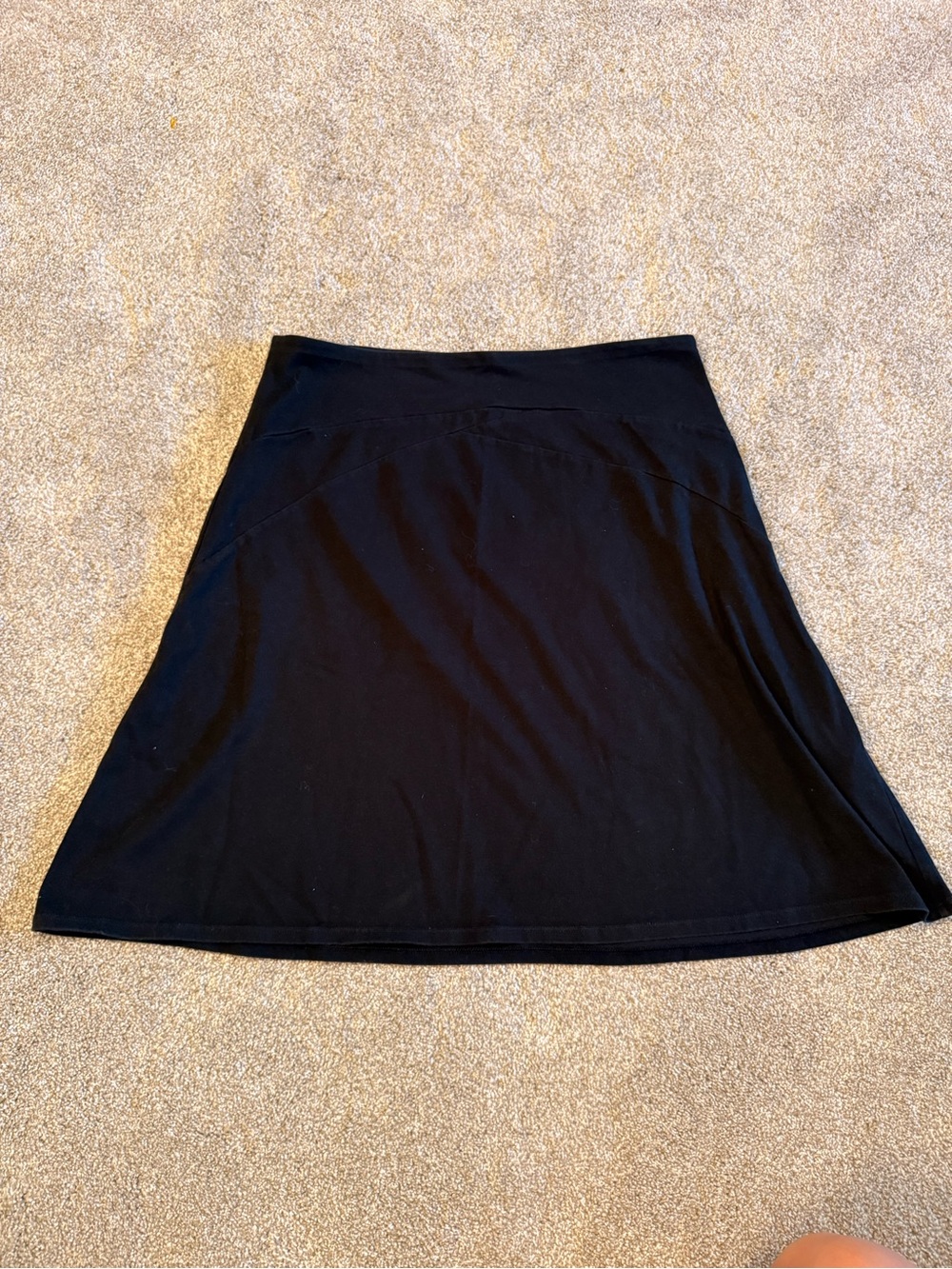 Patagonia Black Organic Cotton Circle Skirt